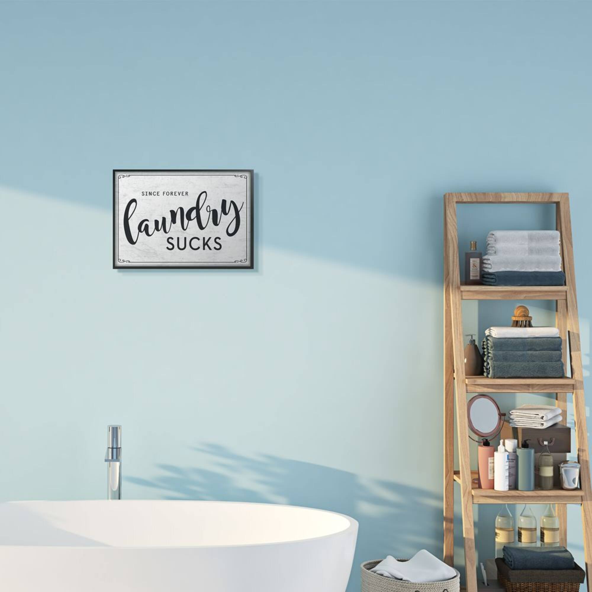 Stupell Industries Sassy Laundry Room Sign Funny Family Humor Framed Wall Art